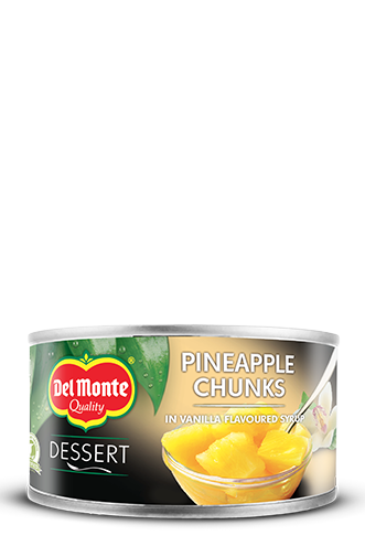 Pineapple Chunks in Vanilla Flavoured Syrup